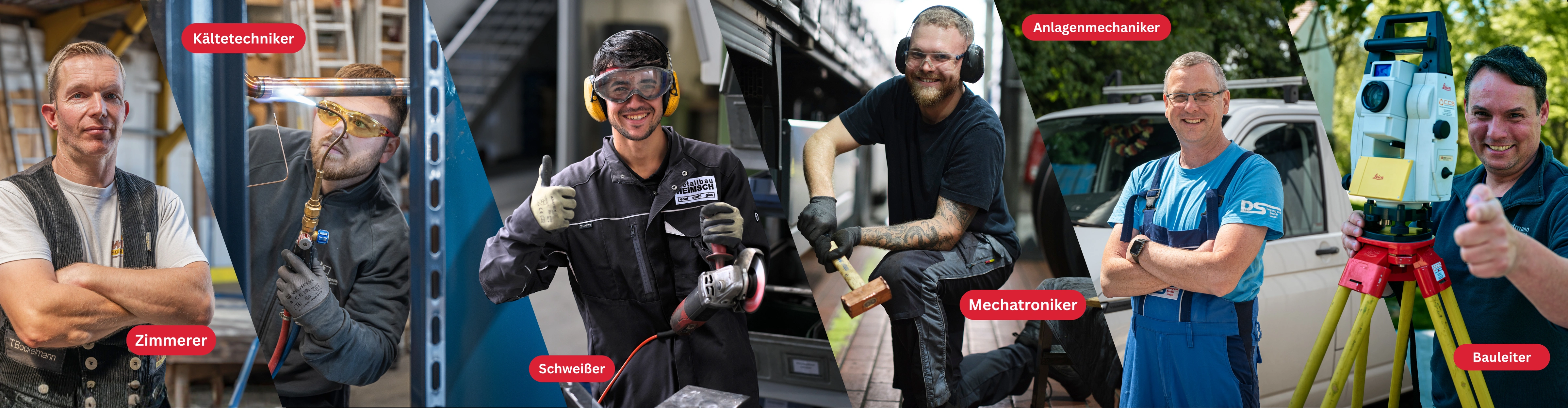 Fachkräfte aus Handwerk, Industrie und Bau